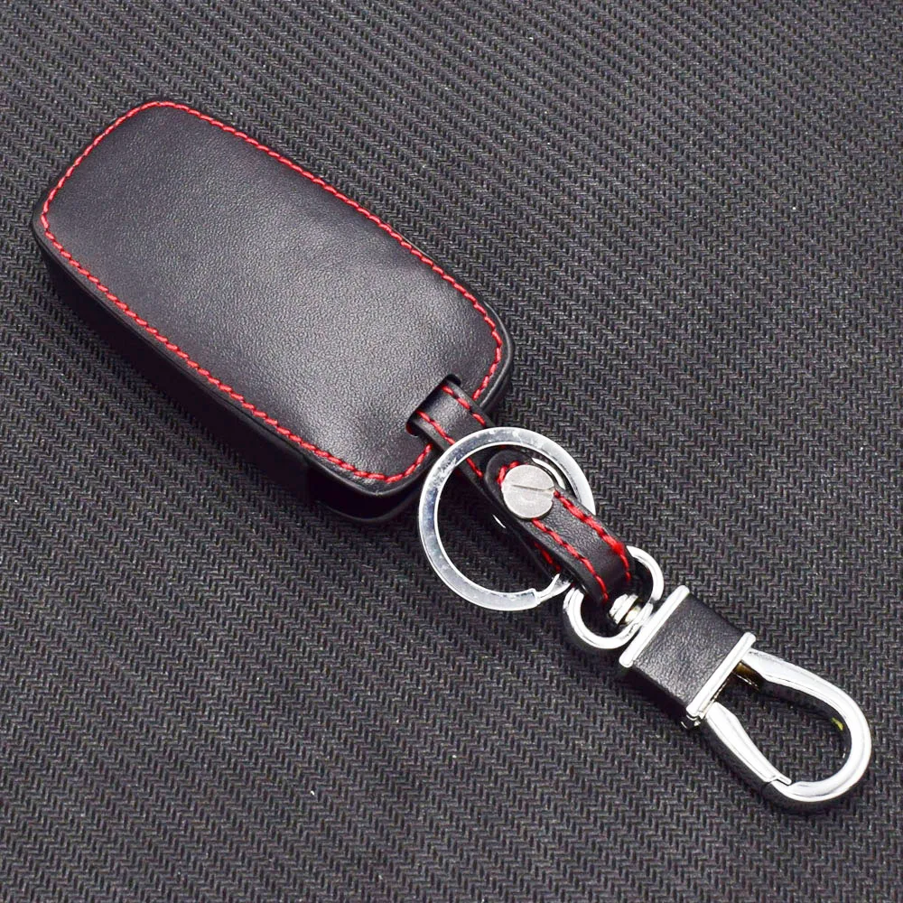 Кожаный чехол брелок ATOBABI с 2 кнопками для Suzuki SX4 Grand Vitara Swift Smart Remote Fob Shell|2 button|key case