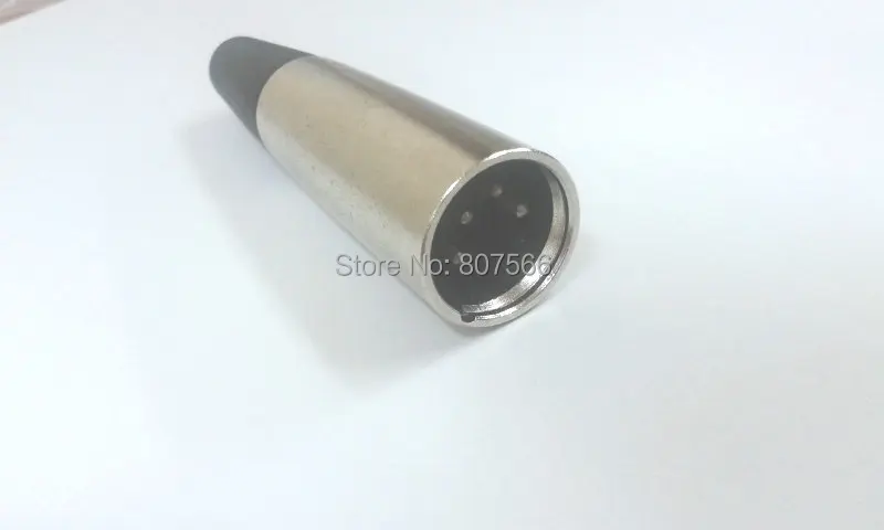 

10PCS XLR PLUG 4 PIN CONNECTOR MUSIC DESK AUDIO MIC MALE ADAPTER