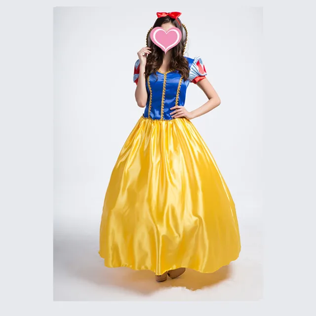 High Quality Snow White Costume For Girls Fairy Tale Cinderella
