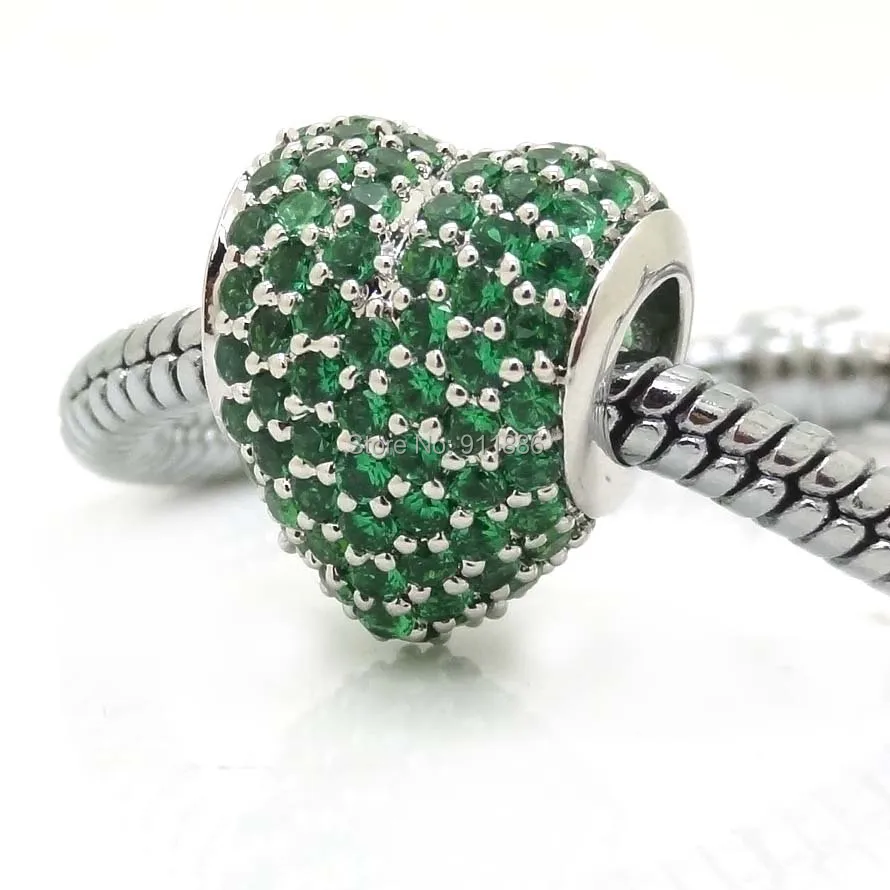 pandora charm with emerald pandora charm with emerald