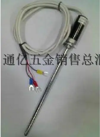 Imports pt100 thermal resistance temperature sensor probe / waterproof rustproof Thermocouple RTD WZPT-03 | Инструменты