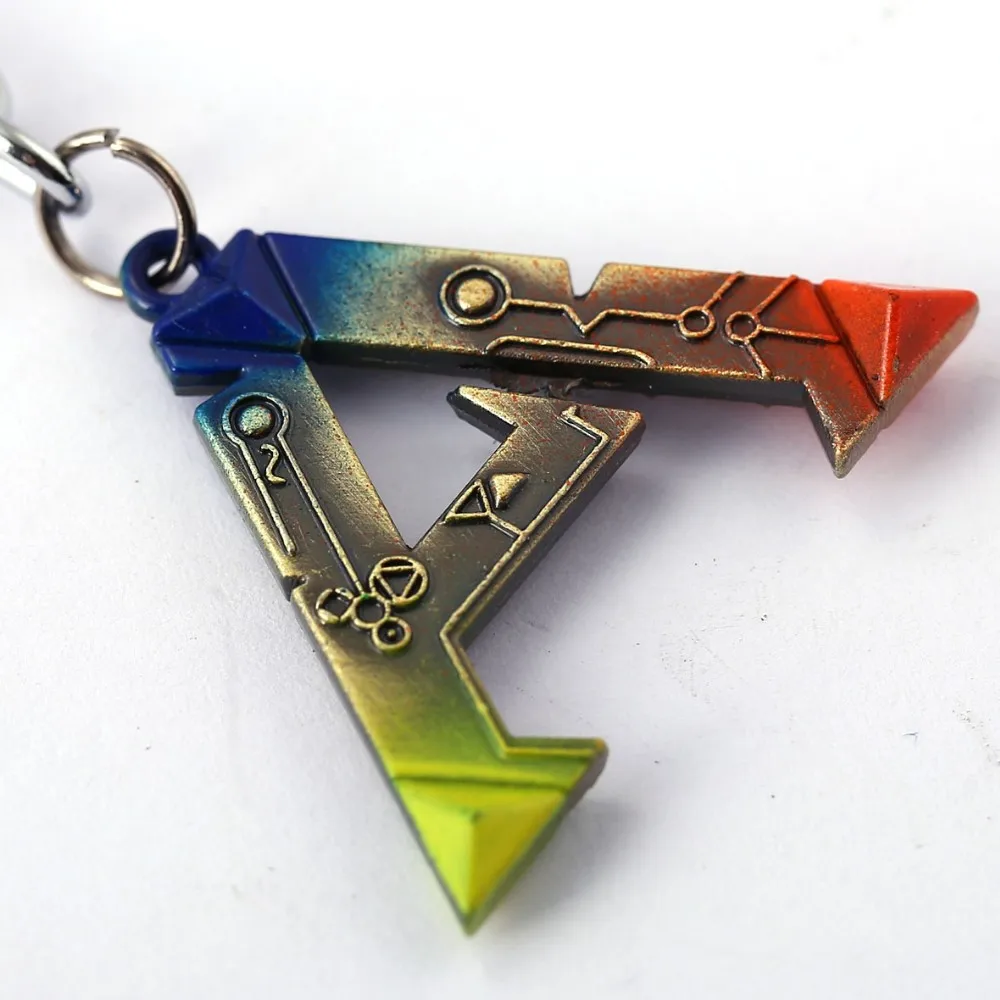 10 Pcs Anime Vintage Jewelry Pendants Necklace Ark Survival Evolved Keychains Key Holders Keyrings Porte Clef Marque Llaveros Porte Clef Key Holderporte Clef Marque Aliexpress