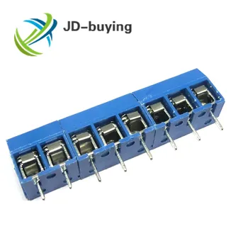 

100PCS/LOT KF301-8P KF301-5.0-8 KF301 Screw 8Pin 5.0mm Straight Pin PCB Screw Terminal Block Connector