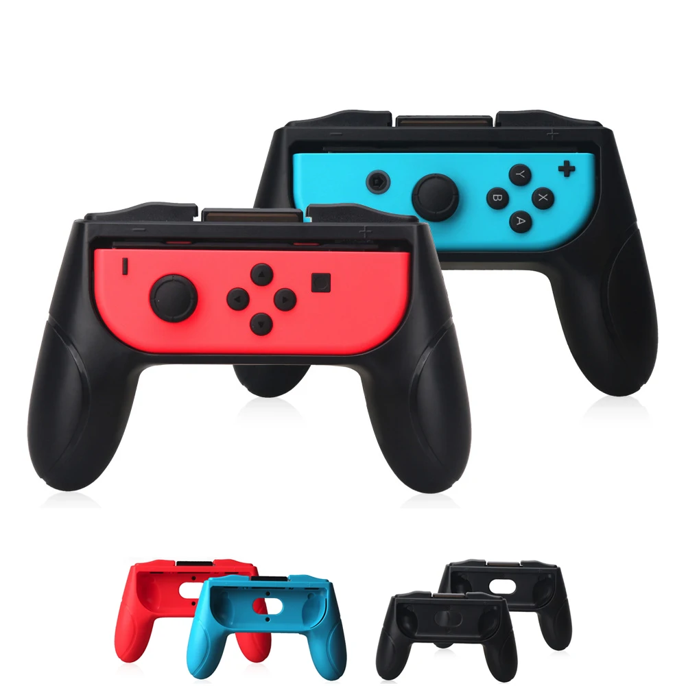 

2PCS Gamepad Grip Handle Stand Holder for Nintend Switch Left Right Joy-Con Joycon NS NX Controller Game Accessory