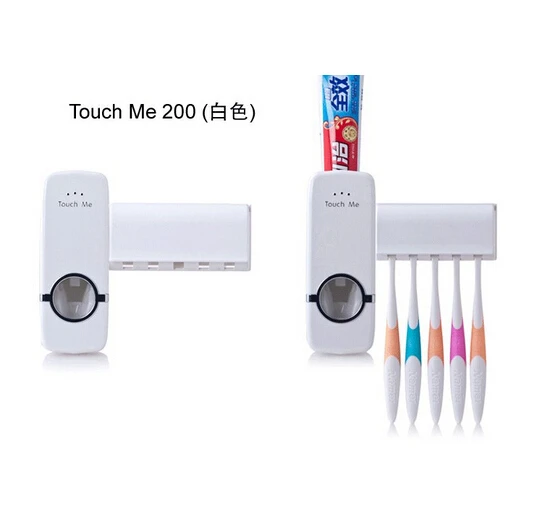 1 Piece Toothbrush Holder Sets Automatic Toothpaste Dispenser