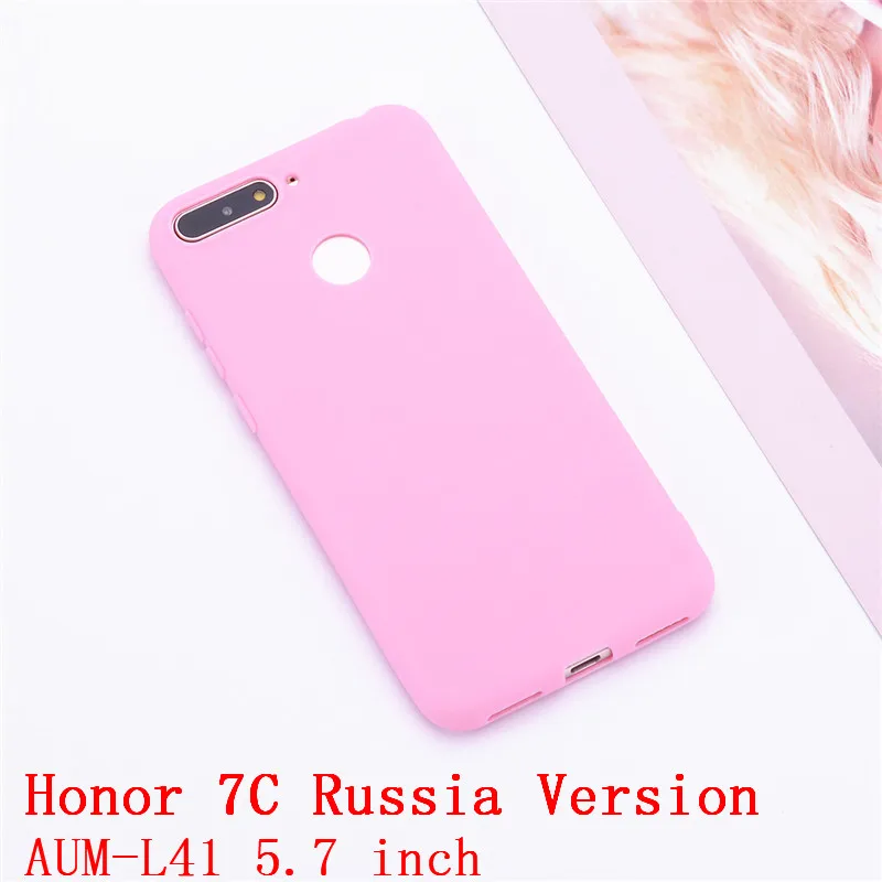 Для huawei Honor 7C чехол 5,7 дюймов Мягкий ТПУ силиконовый+ кожаный чехол-книжка для Honor 7C русский чехол для Honor 7C AUM-L41 чехол для телефона