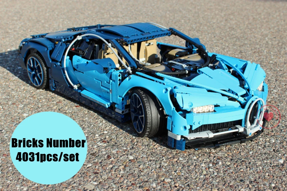 New Technic series Blue Car fit legoings technic chiron racing car city Building Block Bricks Kids 42083 Gift kid diy toys boy New Technic series Blue Car fit legoings technic chiron racing car city Building Block Bricks Kids 42083 Gift kid diy toys boy
