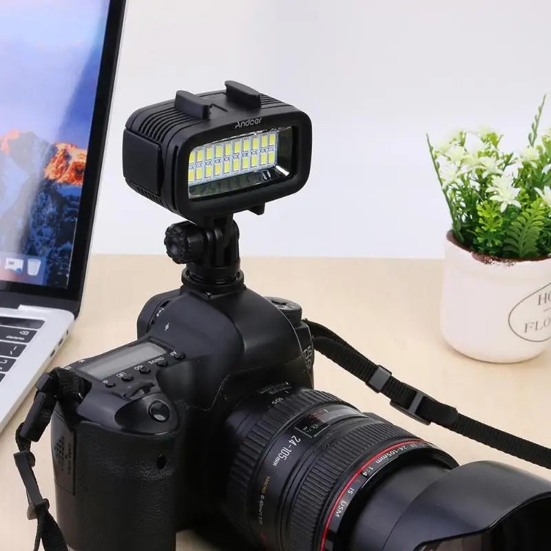 SL-100 40m Handheld Diving Video Photography LED Bright Fill Light for GoPro