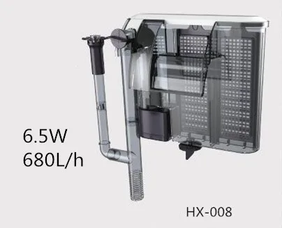Аквариум 3-в-1 внешний подвесной для рыб насос для аквариума Мощность фильтр HBL 301 501 502 601 701 702 внешний фильтр - Цвет: HX-008