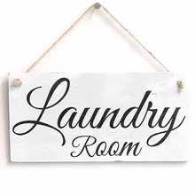 Meijiafei Прачечная-винтажный Прачечная знак для комнаты/доска 1" x 5"