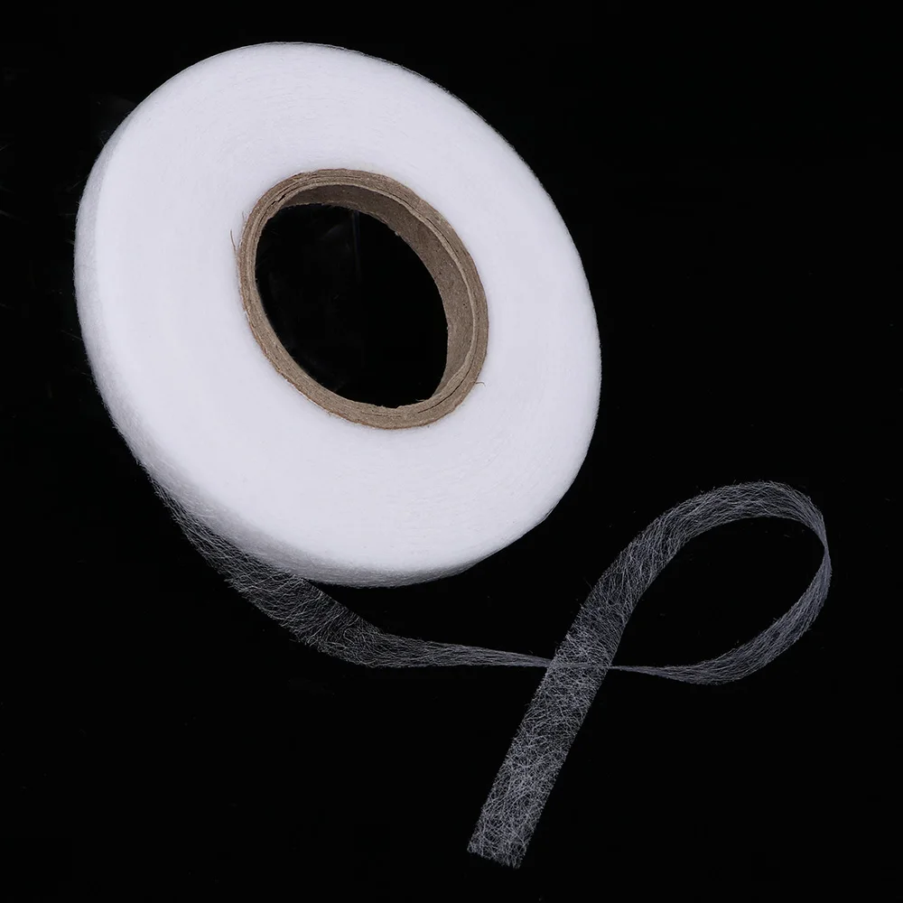 1 см 70 ярдов двухсторонняя плавкая швейная ткань Подшивка лента DIY Ткань Ремесло Швейные аксессуары