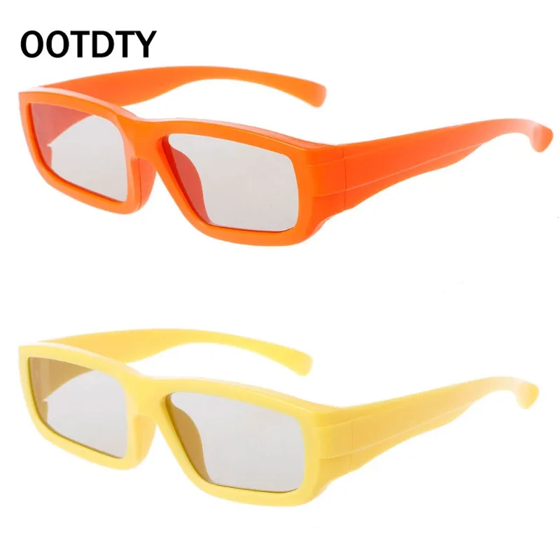 Children Size Circular Polarized Passive 3D Glasses For Real D 3D TV Cinema Movie