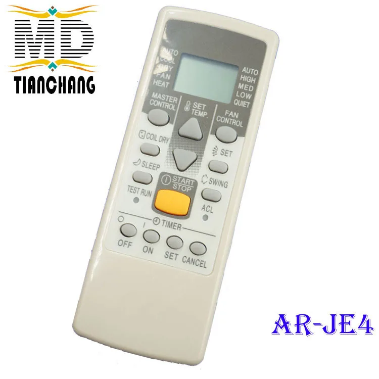 

(4 Pcs/ lot) Wholesale Free Shipping For FUJITSU Split And Portable Air Conditioner Remote Control AR-JE4 AR-JE5 AR-JE6 AR-PV1