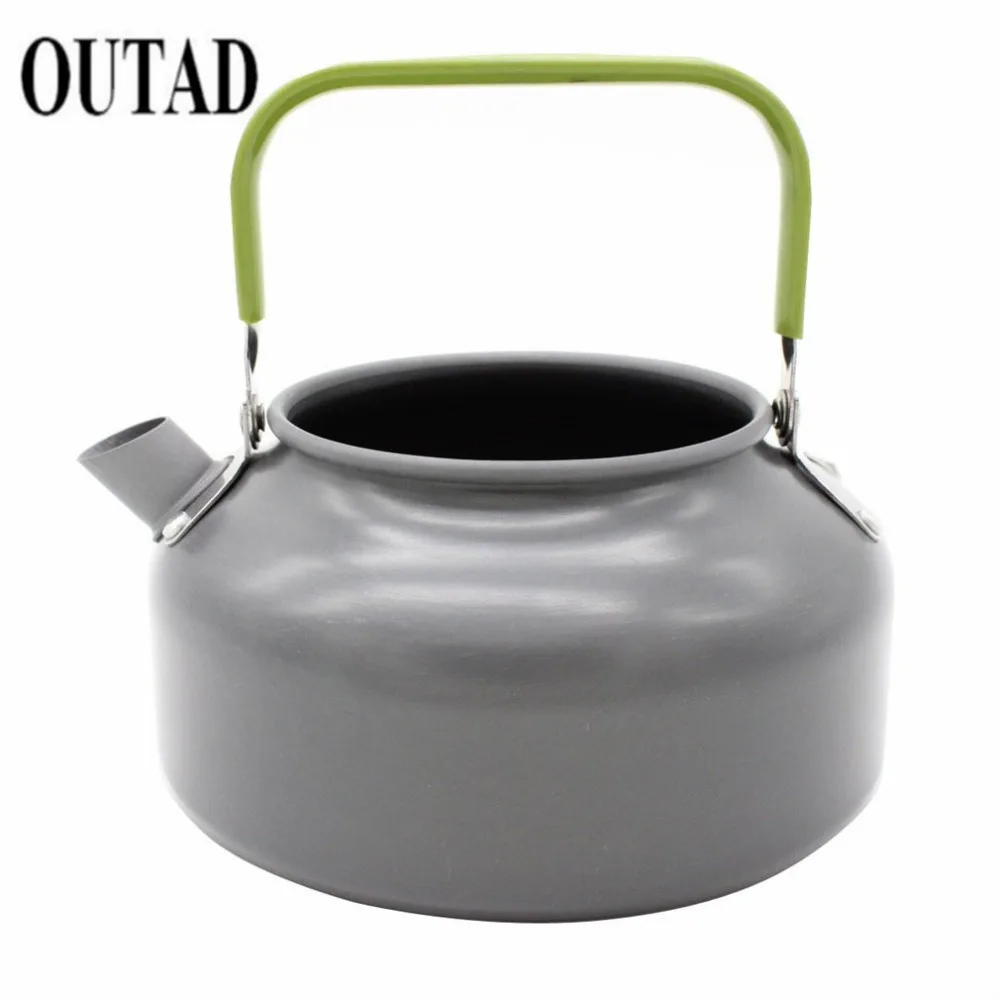 Outad 9 unids camping pot Utensilios de cocina mini cacerola y pot set para 2-3 individuls sombrero venta