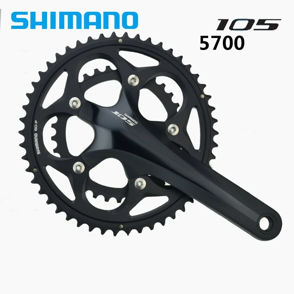 シマノ 105 FC-5700 53/39T 道路自転車クランクセット自転車 170 ミリメートルクランク