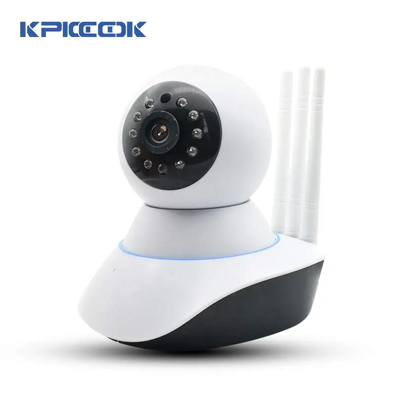 KPIOCCOK 720P ip-камера 355 градусов ночного видения голосовой Интерком камера интеллекта 2,4 ГГц высокое разрешение изображения камера