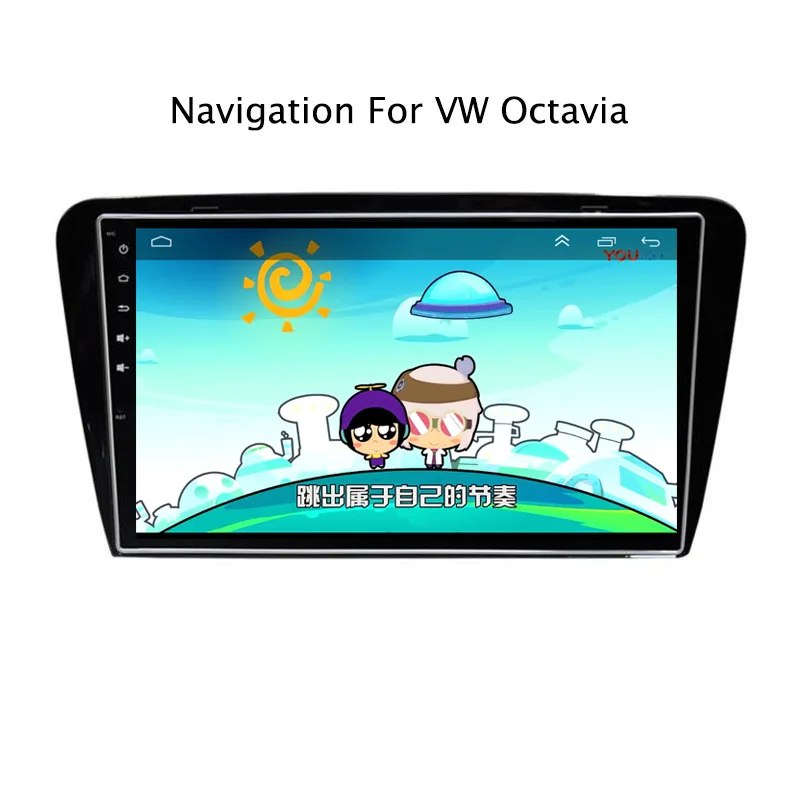 Cheap 10.1" 2G RAM 32G ROM Car DVD GPS Navigation For Skoda Octavia 2015-2018 with Radio Head Unit,support 4G LTE 5