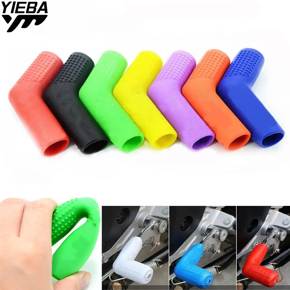 Universal Motorcycle Moto Replacement Patrs Gear Shift Lever Rubber Sock Gear Shifter Boot Shoe Shift Case Protectors Covers