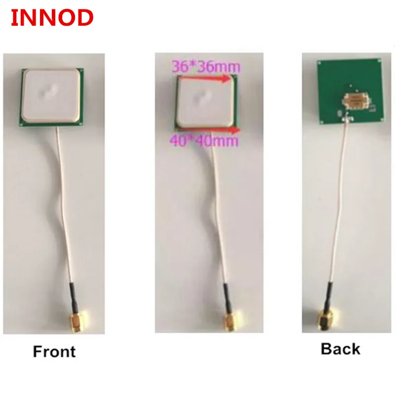 36*36 мм компактный uhf rfid ридер керамическая антенна 1dbi пассивная для детской