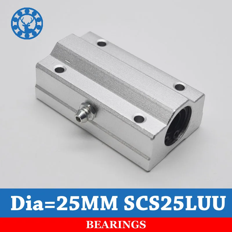 SC25LUU SCS25LUU 25 mm Linear motion ball bearing slide block match use