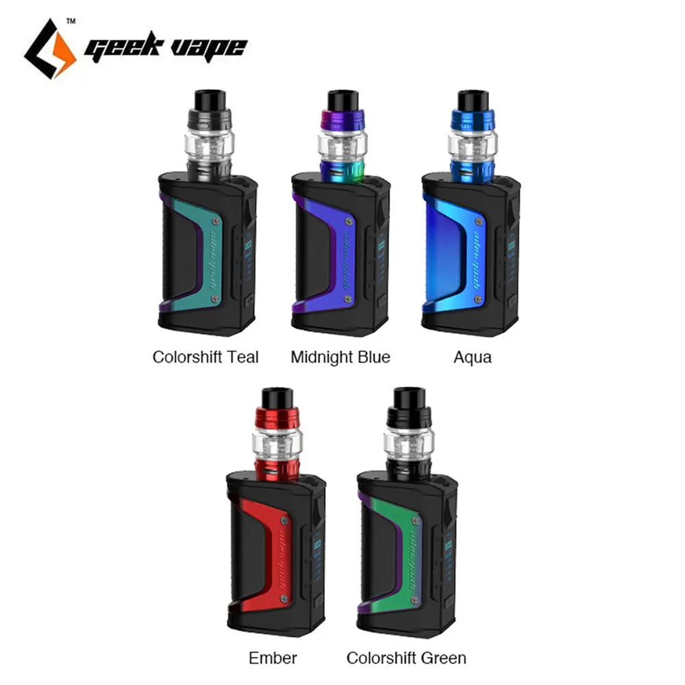 

2 Pcs Original Geekvape Aegis Legend 200W TC Kit with 4ml Alpha Tank & All-new AS Chipset & Waterproof E-cig Vape Kit No Battery