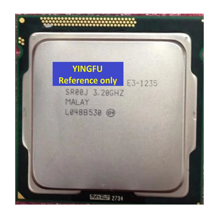 

CPU E3-1235 SR00J LGA1155 CPU Processor 3.2GHz 4-Cores 8M 95W e3-1235 Tested 100% working