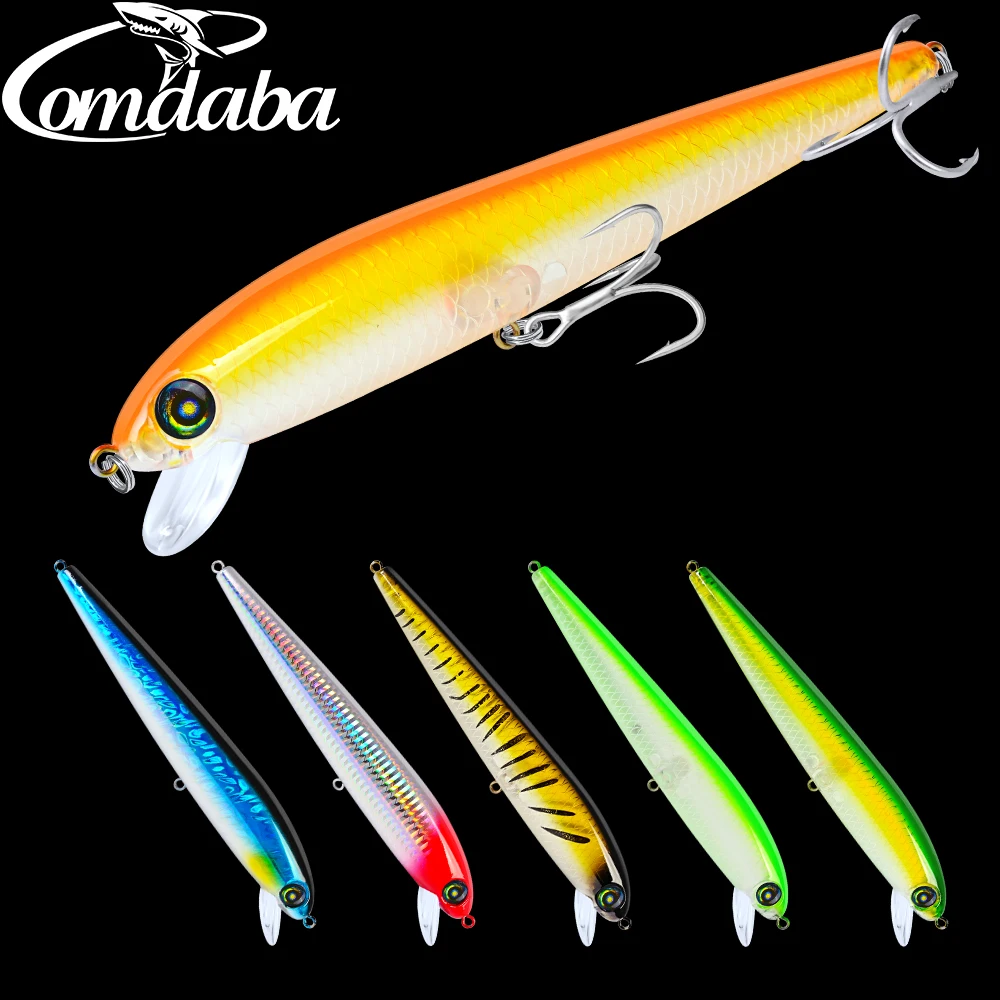 6PC Comdaba Minnow Fishing Hard Bait 17.5cm 6.89"/29g 1.02oz Fishing