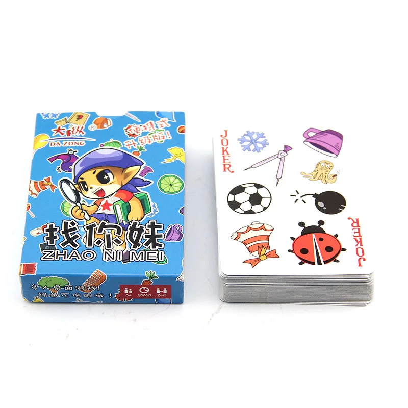 Spot It Game Dobble Find классические забавные бумажные карточные настольные игры для