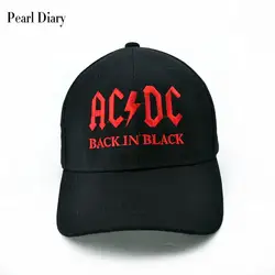 2017 новая бейсбольная кепка AC/DC, Рок Хип-хоп кепка, Мужская кепка acdc snapback с вышитым буквенным принтом, Повседневная шапка DJ rock