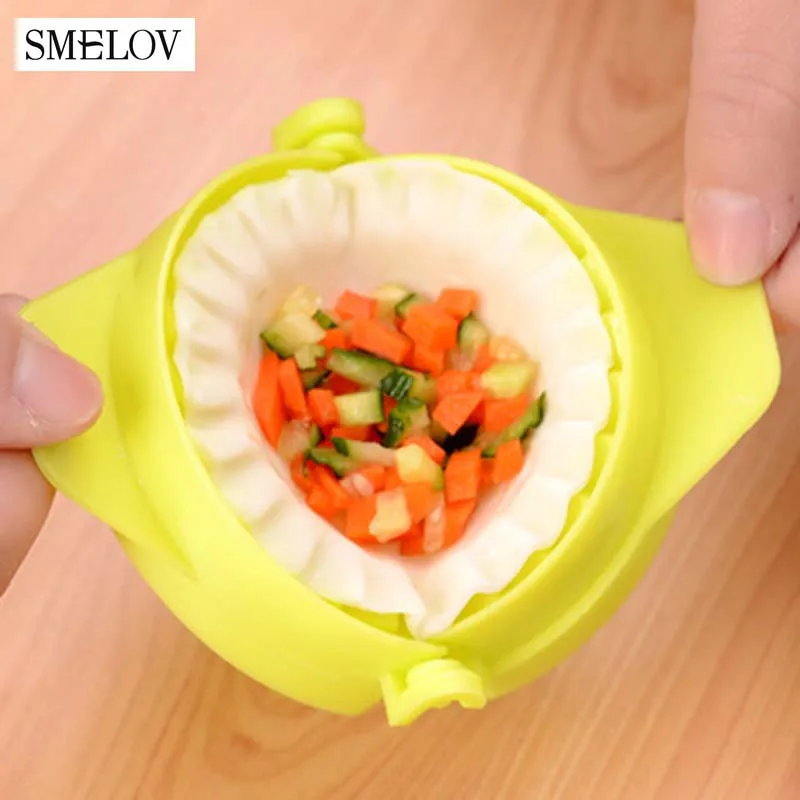 

Kitchen Tools Dumpling modelling Device Food-grade Plastic Manual Pack Jiaozi folder Machine DIY Dumpling Maker Pinch HotSale