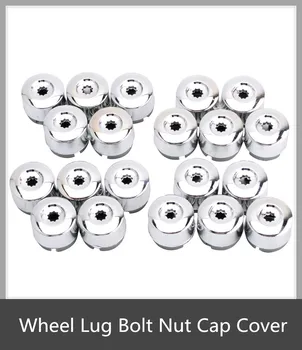

20pcs Wheel Lug Bolt Nut Cap Cover Screw Bolt Nut for Volkswagen Touaregs 2004 2005 2006 2007 2008 2009 2010 2011 2012 2013 2014