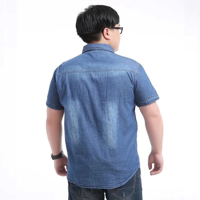 Plus-BIG-large-size-LOOSE-European-man-thin-cowboy-men-s-summer-brand-cotton-Denim-Short (1)