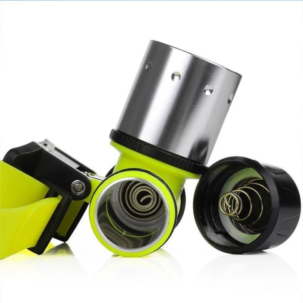 Led à Prova Luz de Mergulho Asafee Mergulho Farol Cabeça Lanterna 800lm Xml t6 Dunderwater Água Subaquática 50m Tocha Lâmpada 16 t6 led à prova dunderwater água subaquática
