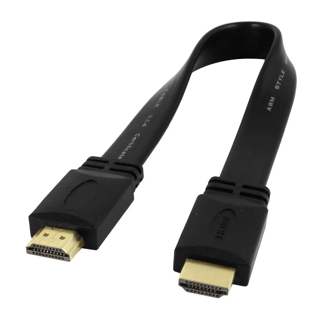 AAAE Топ 0 3 m 1 4 V высокоскоростной 1.4a HDMI видео аудио плоский кабель M/M 1080P 3D |