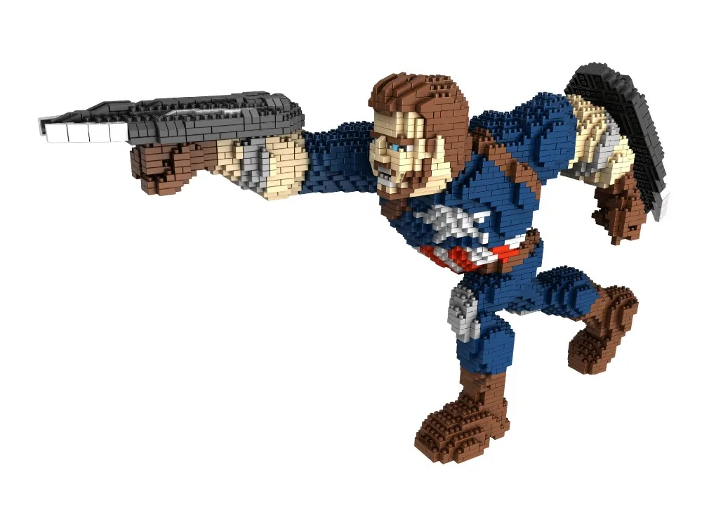 PZX Super hero captain America 8831-1-2
