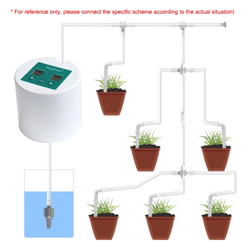 Günstig Intelligente garten automatische bewässerung gerät Sukkulenten anlage Tropf bewässerung werkzeug wasserpumpe timer system Controller Tropf pfeil