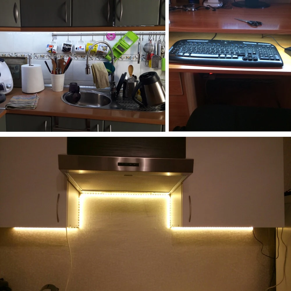 Светодиодный светильник SMD2835 5 В 50 см 1 м 2 3 4 м|night light|light night5v led light |
