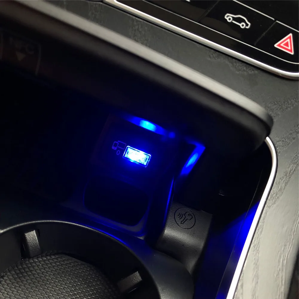 1 шт. автомобильные светодиодсветодиодный атмосферные декоративные огни USB для