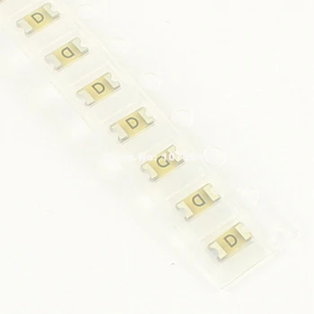 

100 Pcs Per Lot Littelfuse SMD SMT 1206 Fast Acting Fuse 0.25A 125V 0433.250 Marking Code D
