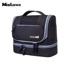 Новинка, водонепроницаемая Мужская подвесная косметичка, Оксфорд, органайзер для путешествий, косметичка для женщин, несессер, чехол для макияжа, моющаяся косметичка