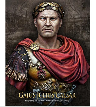 

Scale Models GAIUS JULIUS CAESAR 1:10 RESIN BUST Resin Model Free Shipping