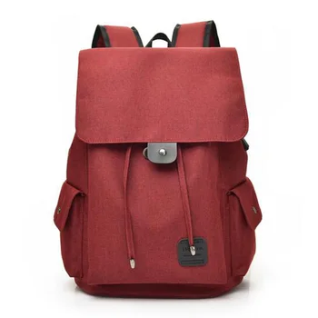 

Hasp School Bags USB Interface Backpack Men Backpacks Women Backpacks Large Capacity Laptop Bag Mochila