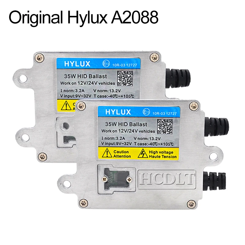 HCDLT 1 комплект AC 35 Вт Hylux A2088 HID балласт и HeartRay 4500K 5500K 6500K лампа Xenon H1 H7 H11 HB3 HB4 D2H|Лампы