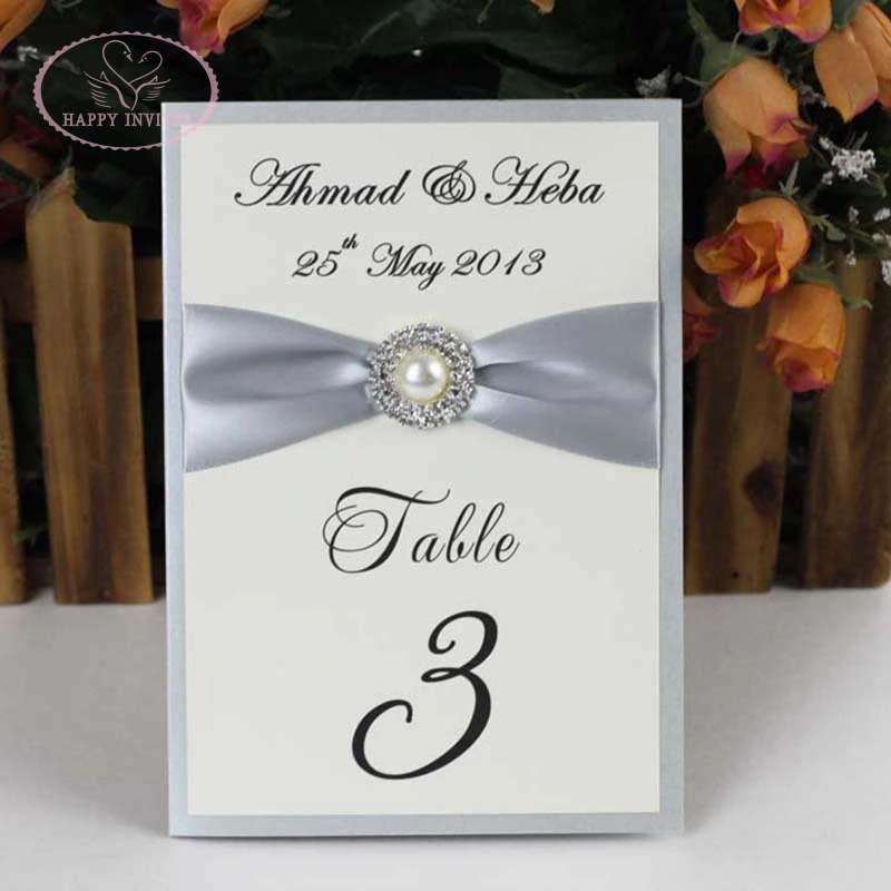 HI9030 - 04 Customized Table Numbers for Wedding