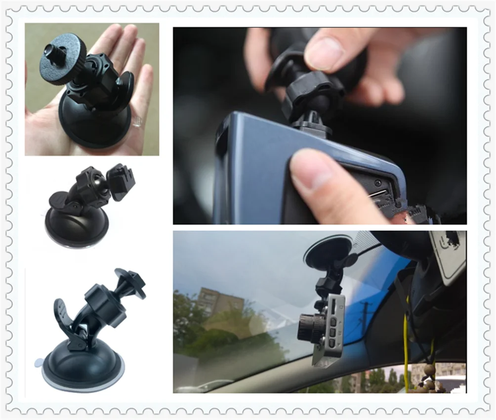 Car SUV accessories video recorder suction cup mounting bracket for Honda Element Step REMIX CRV EV-Ster AC-X HSV-010