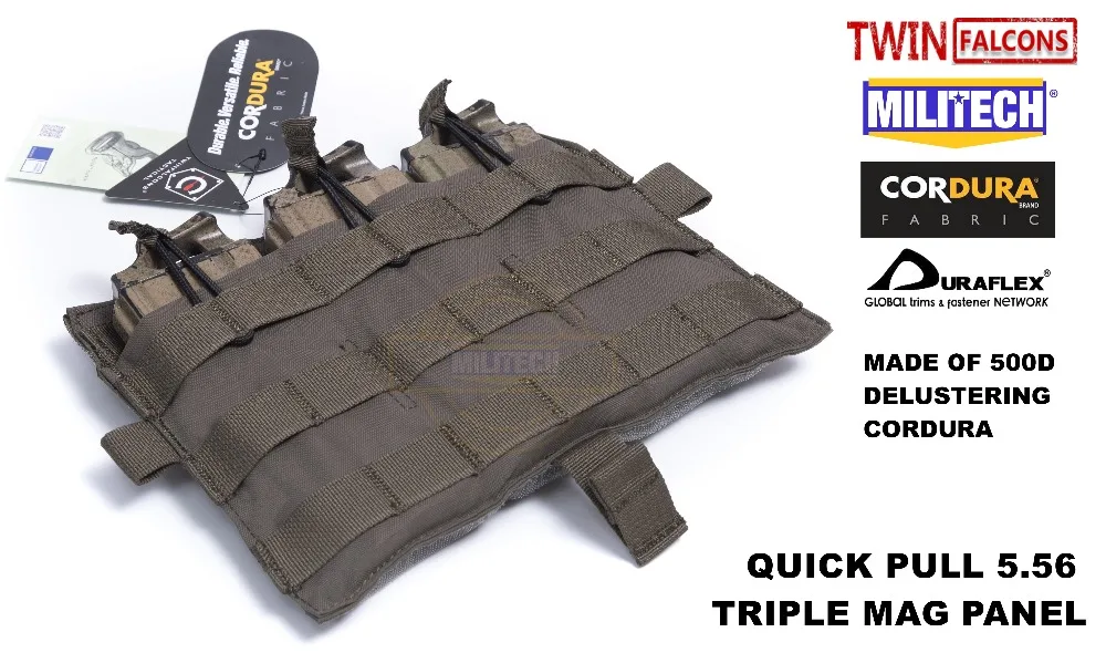 QUICK PULL 5.56 TRIPLE MAG PANEL RG-2