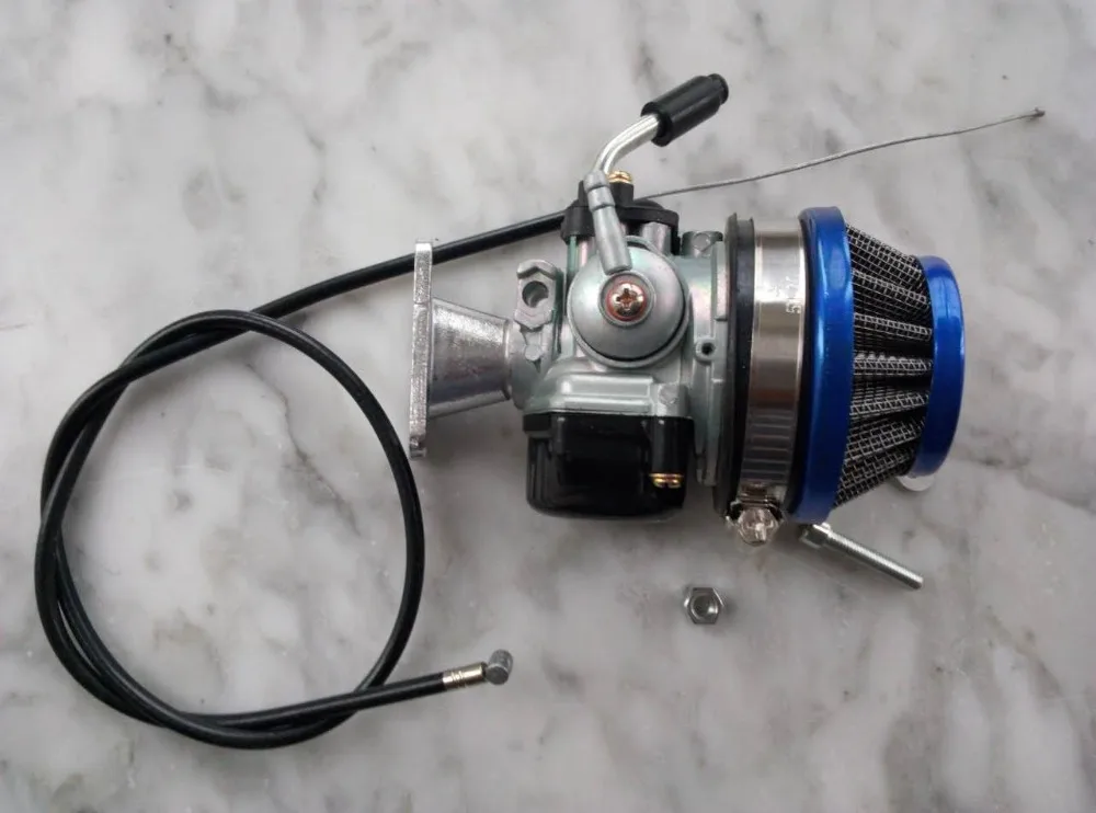 49cc 2 Stroke Mini Motorcycle Pocket Bike Carburetor With Air Filter2