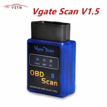

Hot ELM327 Vgate Scan Advanced OBD2 diagnostics auto Bluetooth Scan Tool Support Android And Symbian Software V1.5