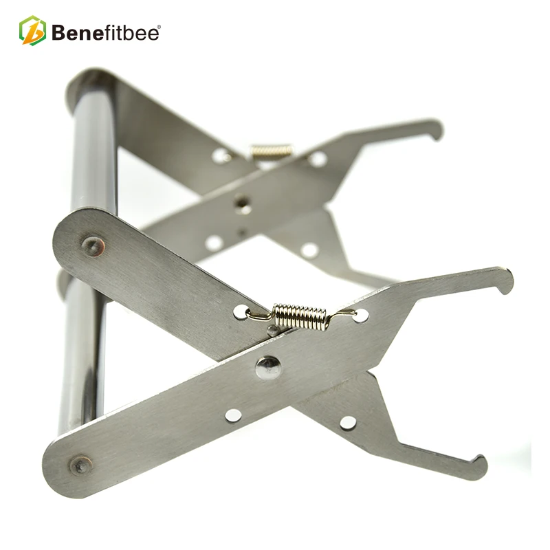 Profession Hive Frame Holder Lifter Stainless Steel Bee Capture Grip Tool KI 