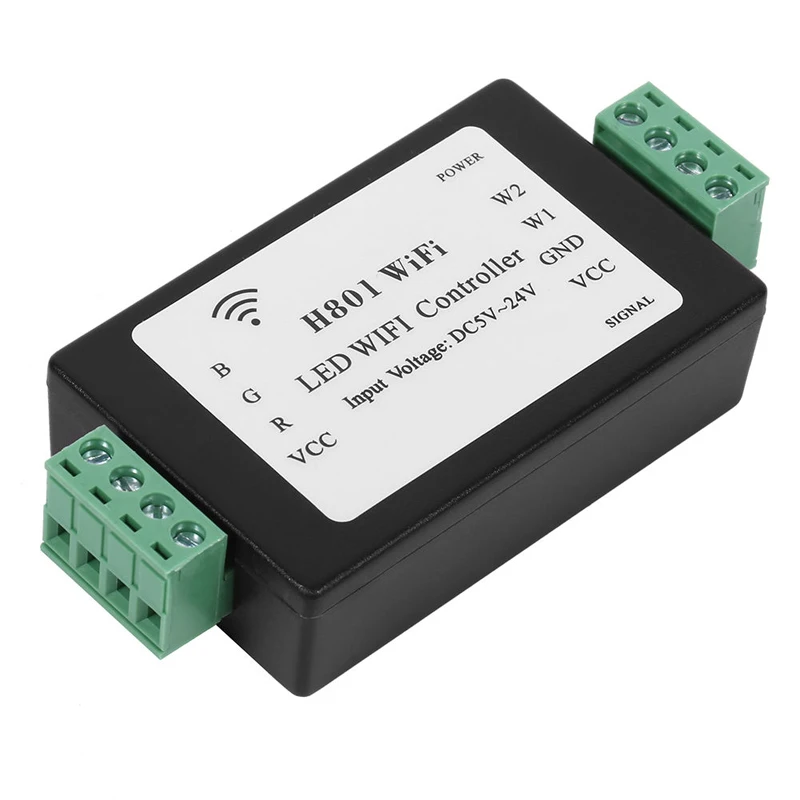 New Plastic Wireless Dimmer Android Receiver RGB LED Strip Light WiFi Controller Accessories
